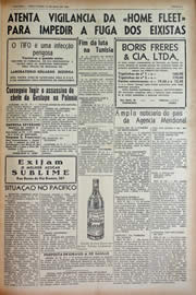 Página do jornal Unitário de maio de 1943