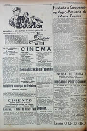 Página do jornal Unitário de junho de 1943