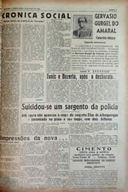 Página do jornal Unitário de junho de 1943