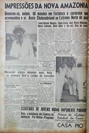 Página do jornal Unitário de junho de 1943