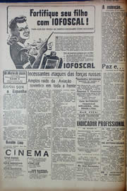 Página do jornal Unitário de junho de 1943
