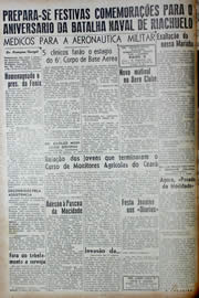 Página do jornal Unitário de junho de 1943