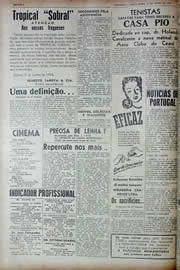Página do jornal Unitário de junho de 1943