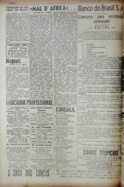 Página do jornal Unitário de junho de 1943