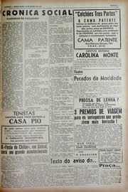Página do jornal Unitário de junho de 1943
