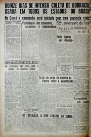 Página do jornal Unitário de junho de 1943