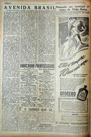 Página do jornal Unitário de junho de 1943