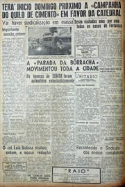 Página do jornal Unitário de julho de 1943