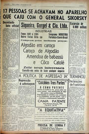 Página do jornal Unitário de julho de 1943