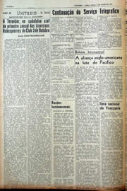 Página do jornal Unitário de julho de 1943