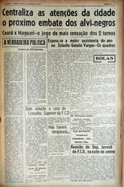 Página do jornal Unitário de julho de 1943