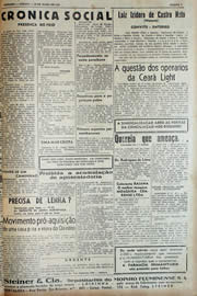 Página do jornal Unitário de julho de 1943