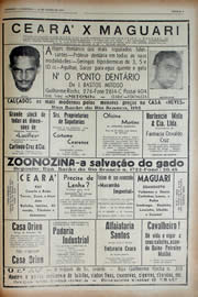 Página do jornal Unitário de julho de 1943