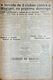 Página do jornal Unitário de julho de 1943