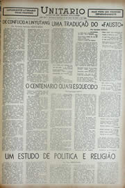 Página do jornal Unitário de julho de 1943