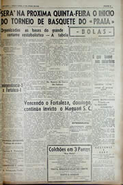 Página do jornal Unitário de julho de 1943