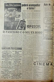 Página do jornal Unitário de julho de 1943