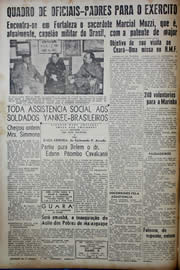 Página do jornal Unitário de setembro de 1943