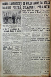 Página do jornal Unitário de setembro de 1943