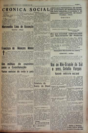 Página do jornal Unitário de setembro de 1943