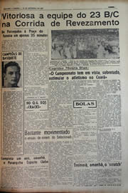 Página do jornal Unitário de setembro de 1943