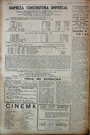 Página do jornal Unitário de setembro de 1943