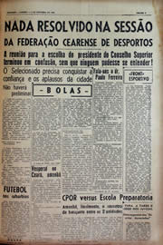 Página do jornal Unitário de outubro de 1943