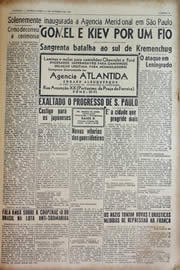Página do jornal Unitário de outubro de 1943