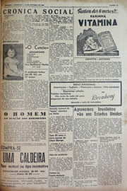 Página do jornal Unitário de outubro de 1943