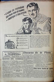 Página do jornal Unitário de novembro de 1943