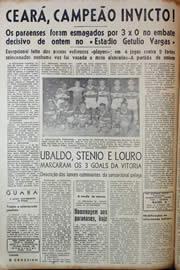 Página do jornal Unitário de novembro de 1943