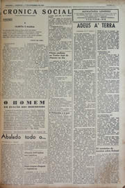Página do jornal Unitário de novembro de 1943