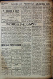 Página do jornal Unitário de novembro de 1943