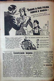 Página do jornal Unitário de novembro de 1943