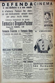 Página do jornal Unitário de dezembro de 1943