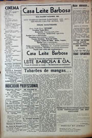 Página do jornal Unitário de dezembro de 1943