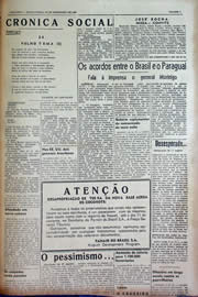 Página do jornal Unitário de dezembro de 1943