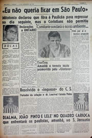 Página do jornal Unitário de dezembro de 1943