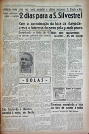 Página do jornal Unitário de dezembro de 1943