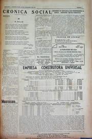Página do jornal Unitário de dezembro de 1943