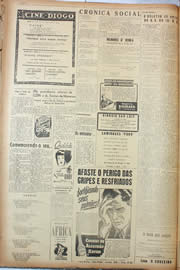 Página do jornal Unitário de janeiro de 1945