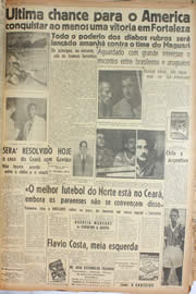 Página do jornal Unitário de fevereiro de 1945