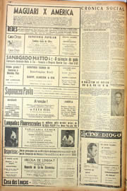 Página do jornal Unitário de fevereiro de 1945