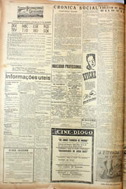 Página do jornal Unitário de fevereiro de 1945