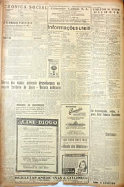 Página do jornal Unitário de fevereiro de 1945