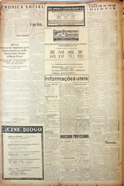 Página do jornal Unitário de março de 1945