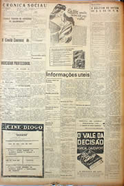 Página do jornal Unitário de março de 1945