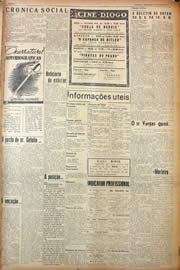 Página do jornal Unitário de março de 1945