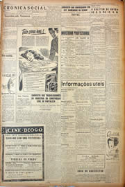 Página do jornal Unitário de março de 1945