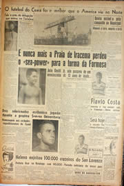 Página do jornal Unitário de março de 1945